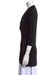 Rick Owens Cowl Neck Three-Quarter Sleeve Top