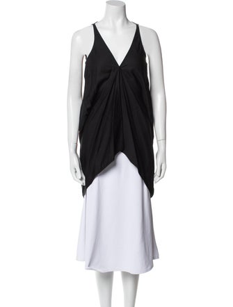 Rick Owens V-Neck Sleeveless Tunic