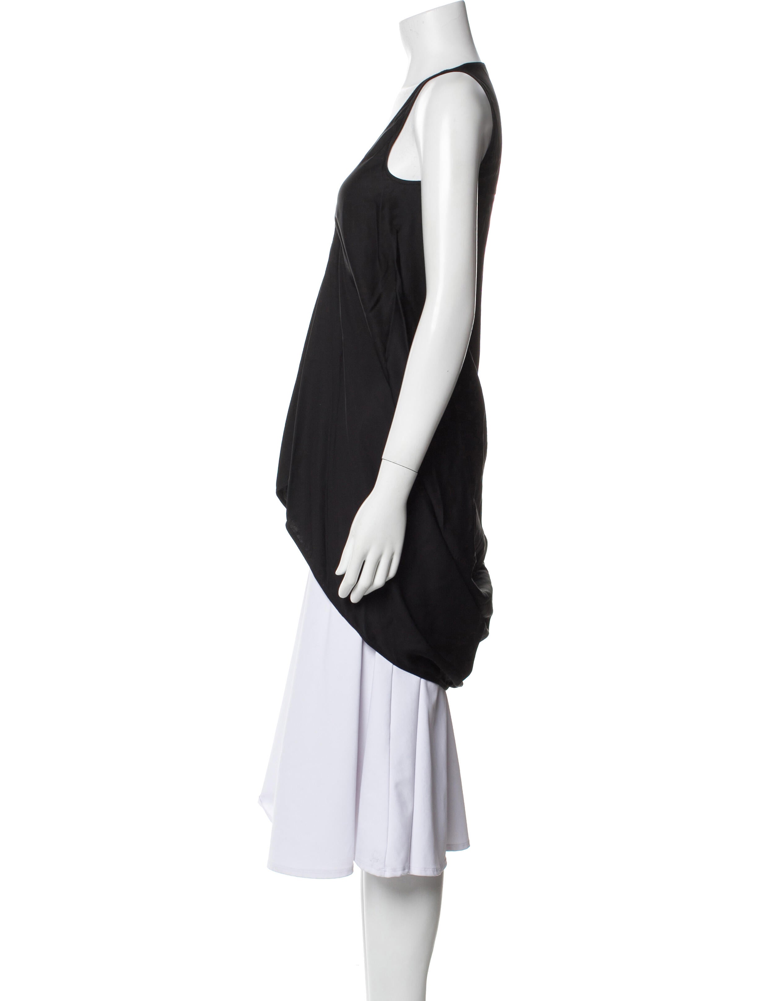 Rick Owens V-Neck Sleeveless Tunic
