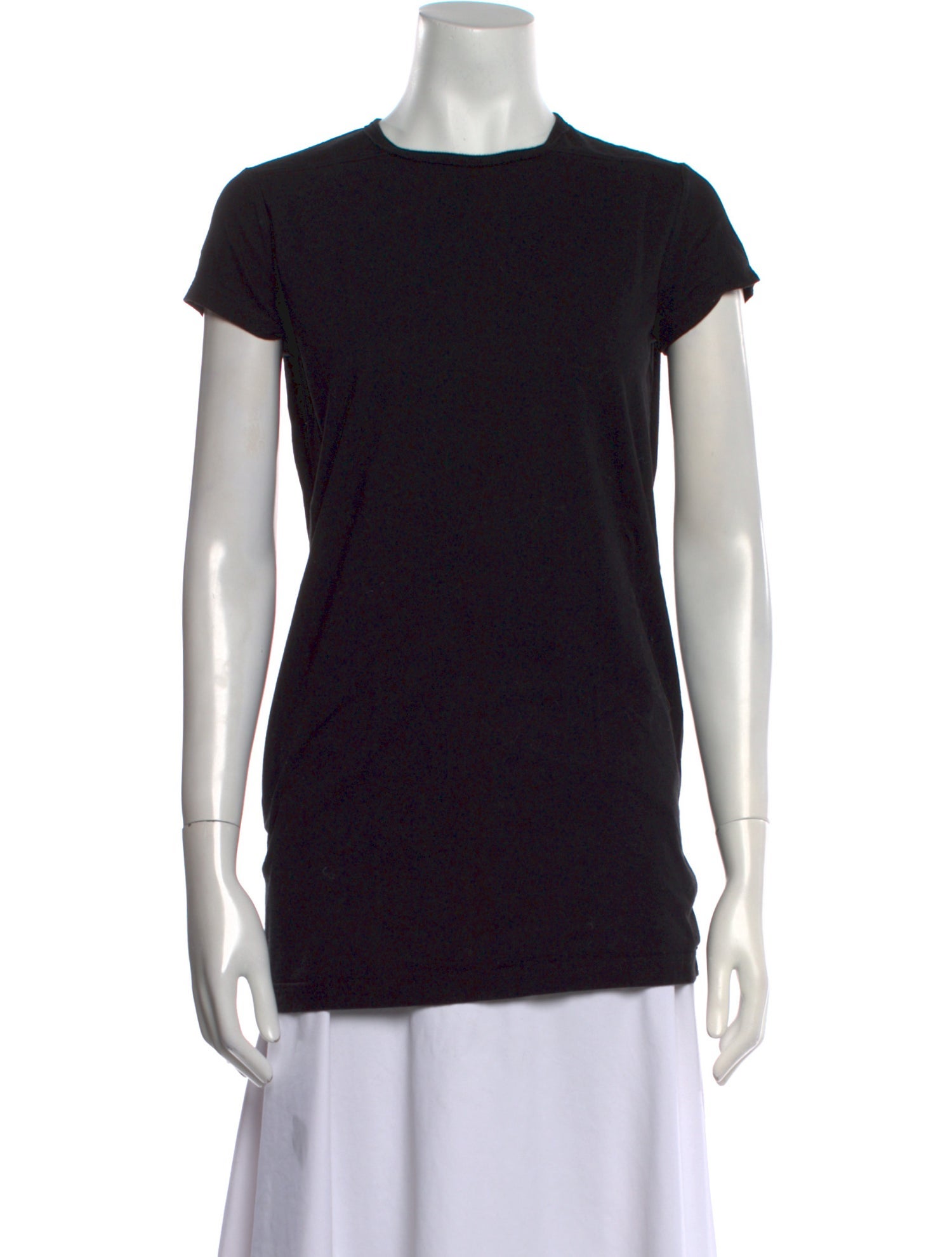 Rick Owens Crew Neck Short Sleeve T-Shirt