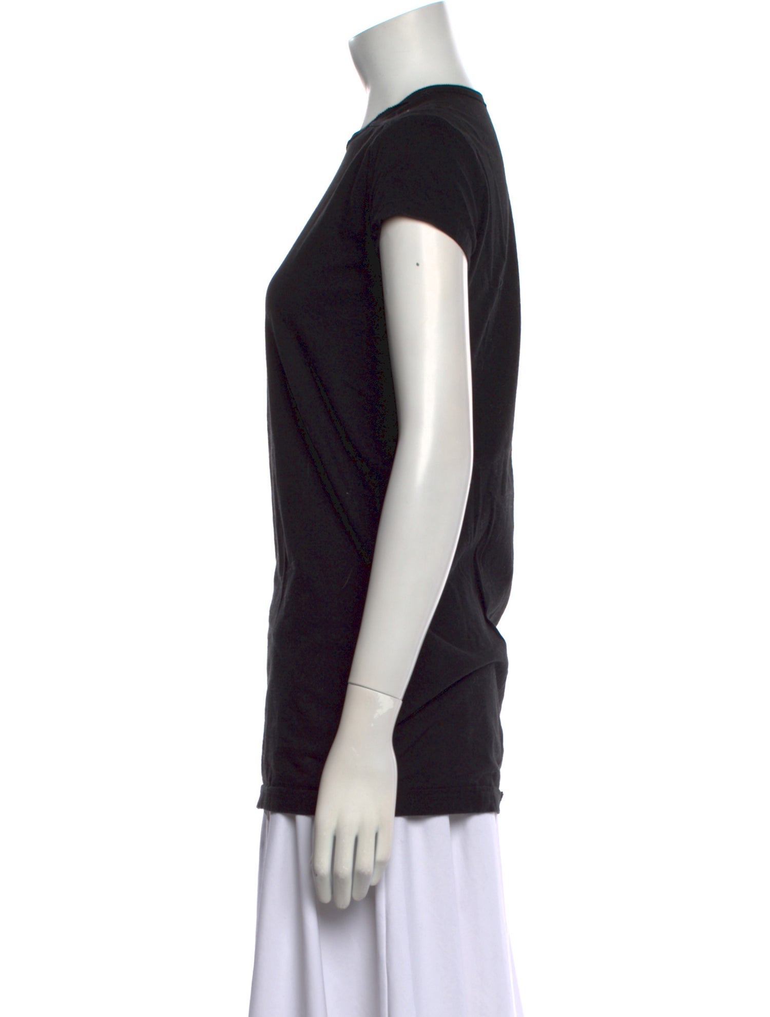 Rick Owens Crew Neck Short Sleeve T-Shirt