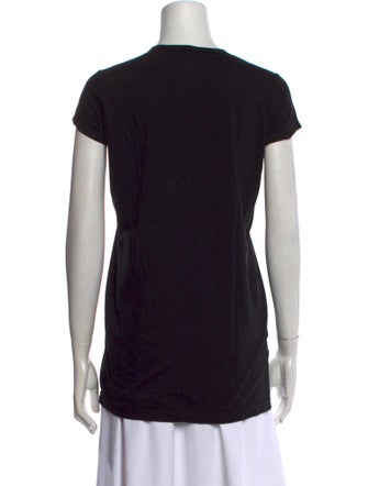 Rick Owens Crew Neck Short Sleeve T-Shirt