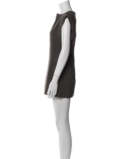 Rick Owens Virgin Wool Mini Dress