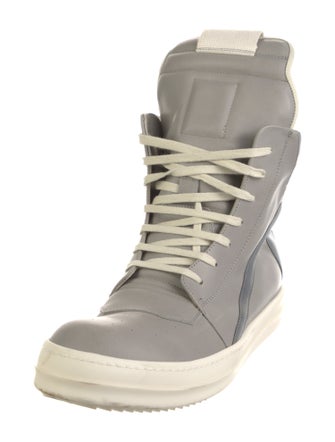 Rick Owens Leather Sneakers