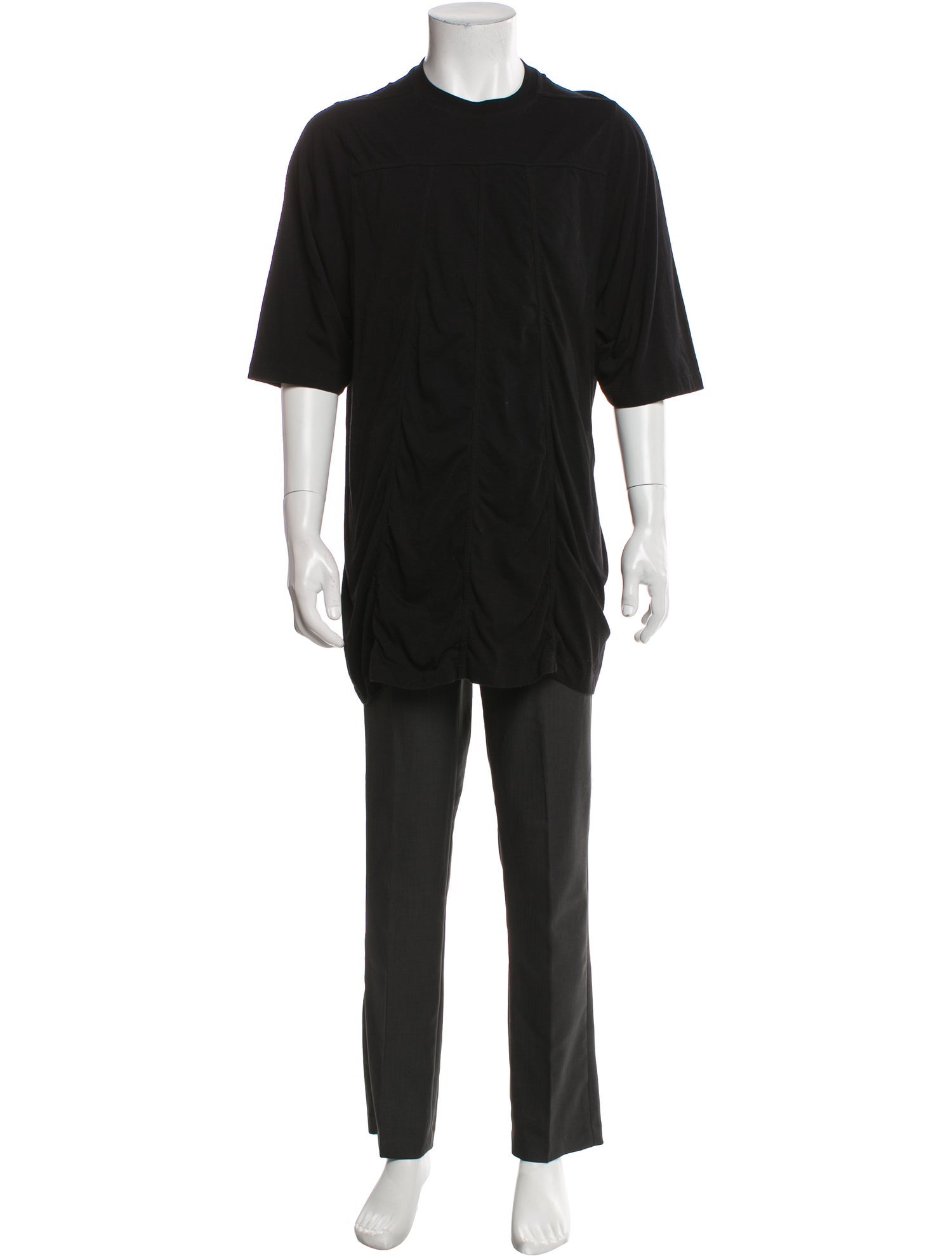Rick Owens Crew Neck Short Sleeve T-Shirt