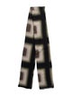 Rick Owens Glitter Printed Scarf