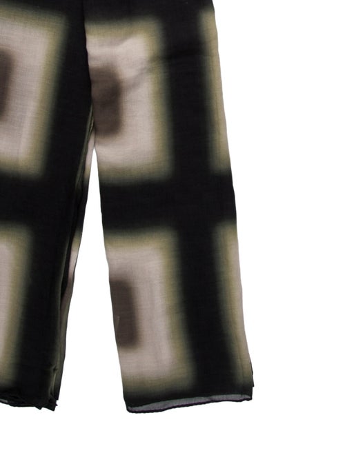 Rick Owens Glitter Printed Scarf