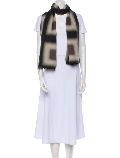 Rick Owens Glitter Printed Scarf