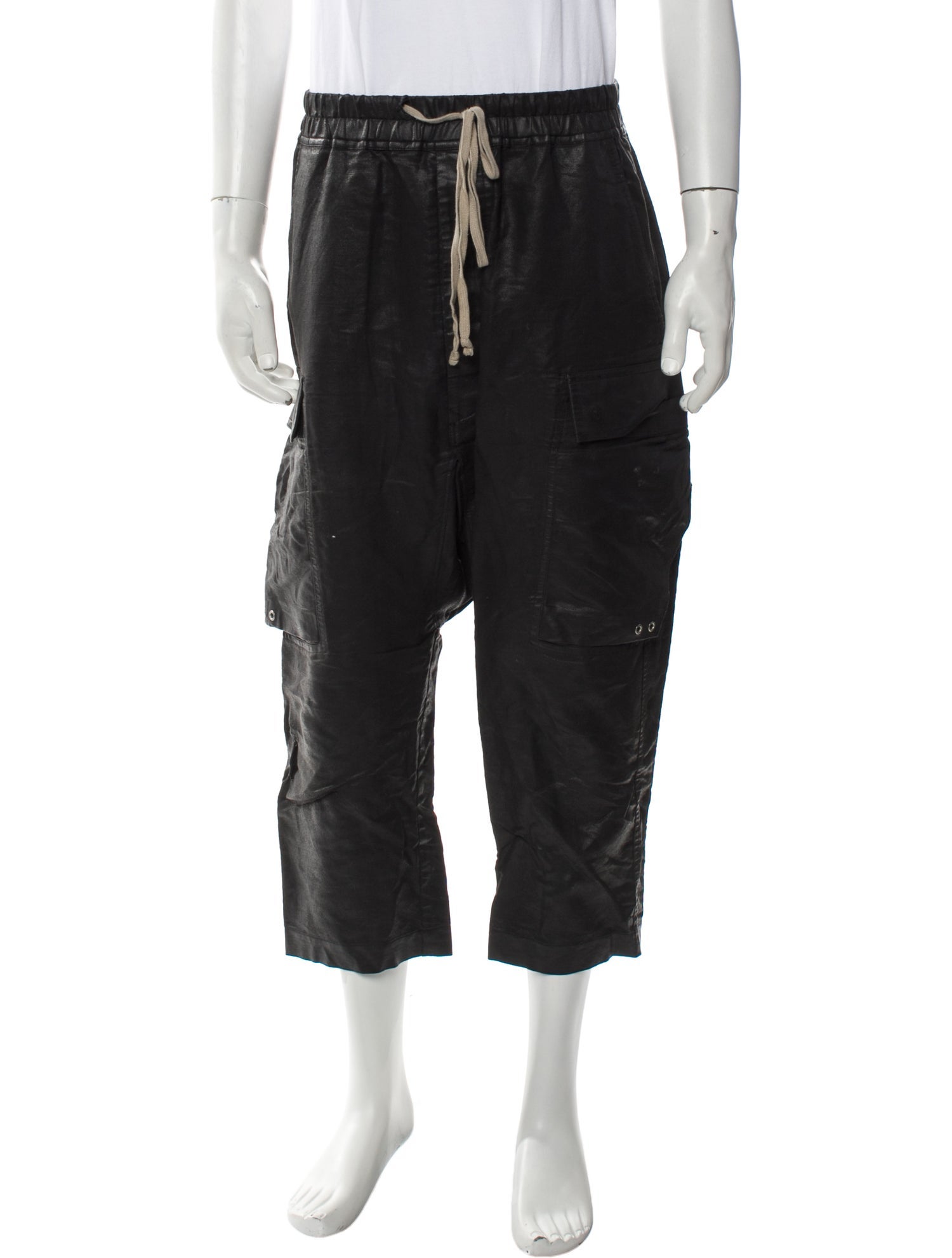 Rick Owens Linen Cargo Pants