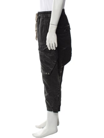 Rick Owens Linen Cargo Pants