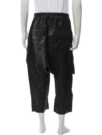 Rick Owens Linen Cargo Pants