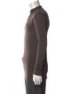 Rick Owens Merino Wool Turtleneck Pullover