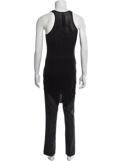 Rick Owens Scoop Neck Sleeveless Tank