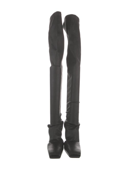 Rick Owens Leather Sock Boots