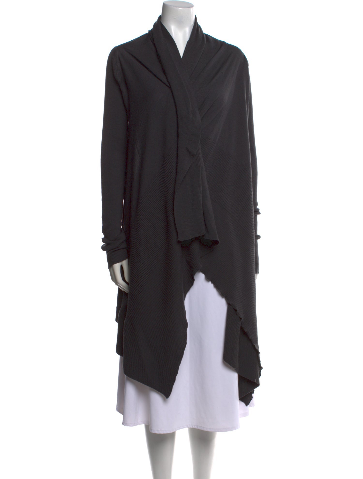 Rick Owens Virgin Wool Cowl Neck Sweater