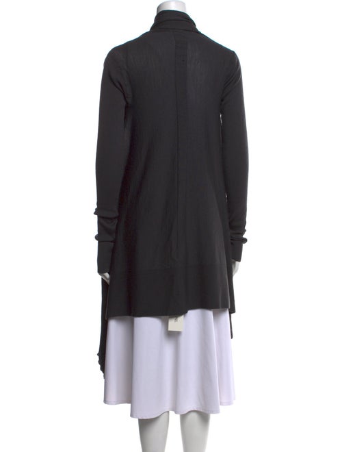 Rick Owens Virgin Wool Cowl Neck Sweater