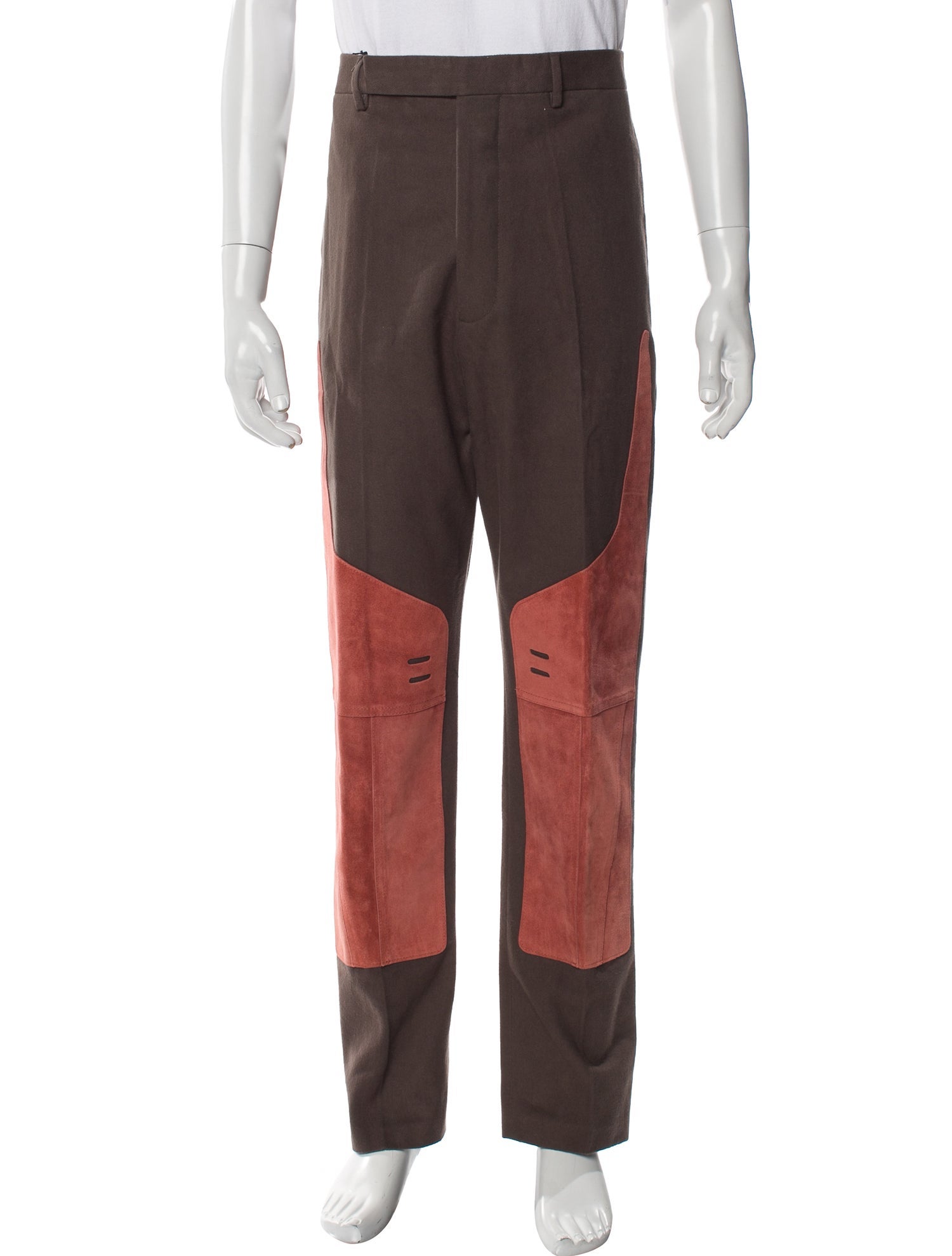Rick Owens Colorblock Pattern Pants w/ Tags