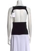 Rick Owens Square Neckline Sleeveless Top