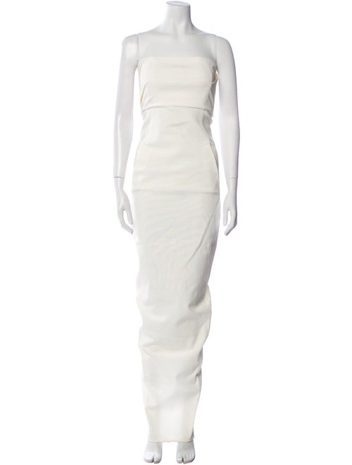 Rick Owens Square Neckline Long Dress