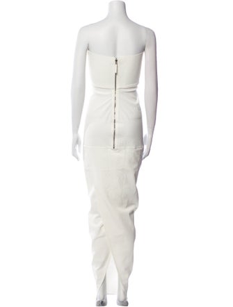 Rick Owens Square Neckline Long Dress