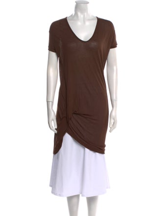 Rick Owens 2023 'Luxor' Hiked Tunic