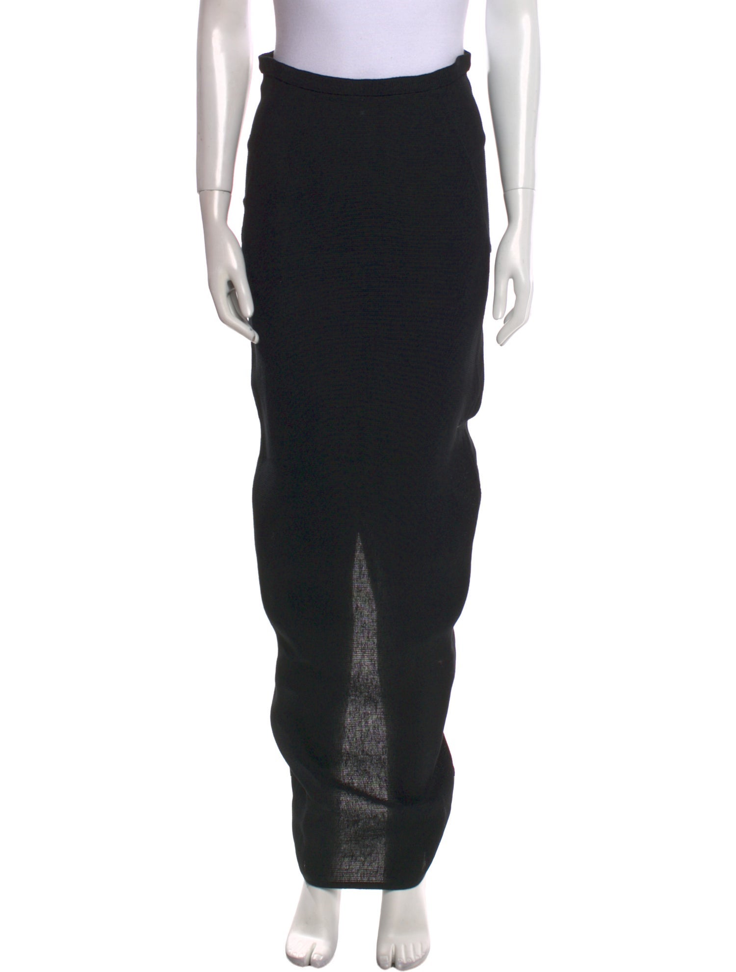 Rick Owens Linen Long Skirt