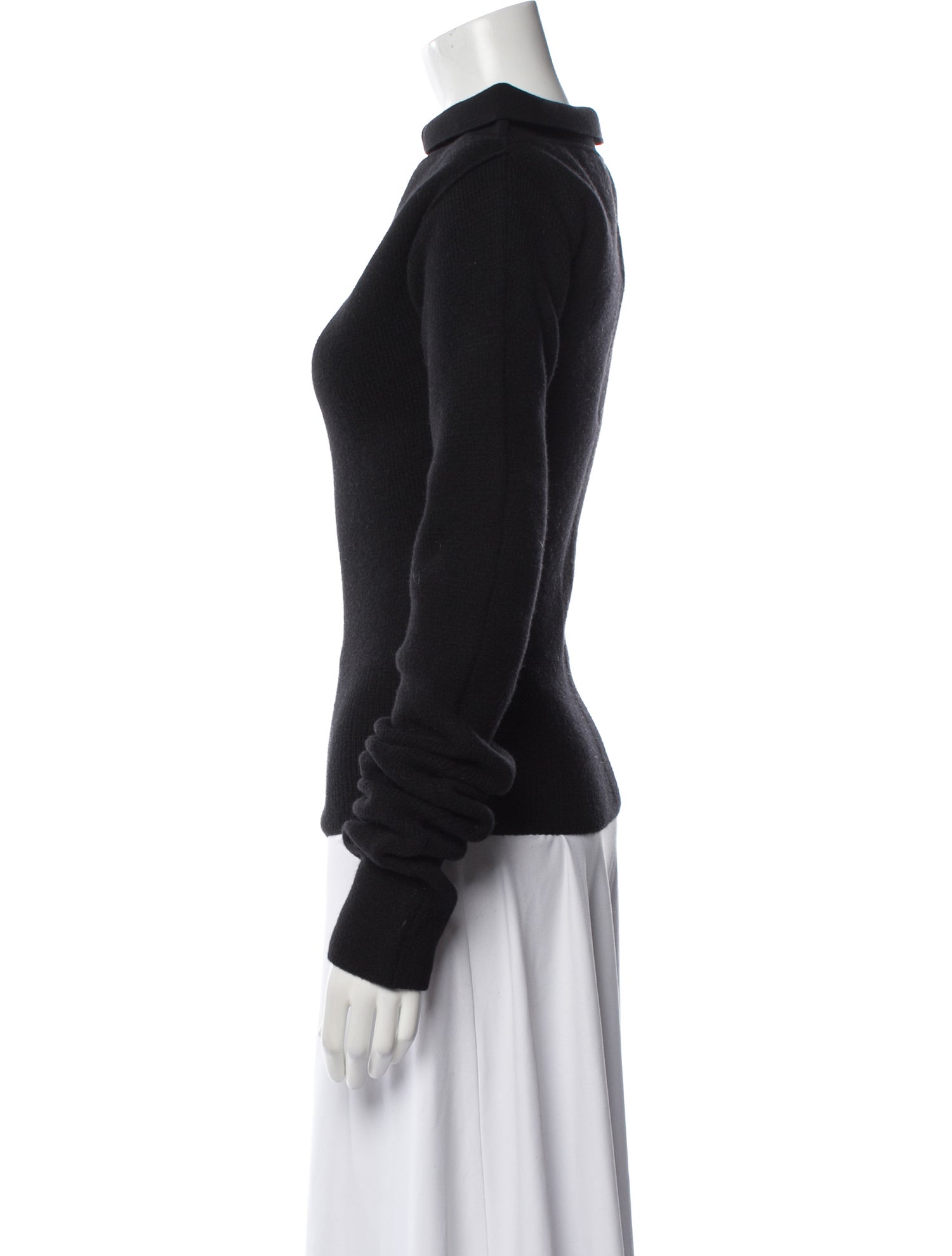 Rick Owens 2023 'Luxor' Cowl Neck Sweater