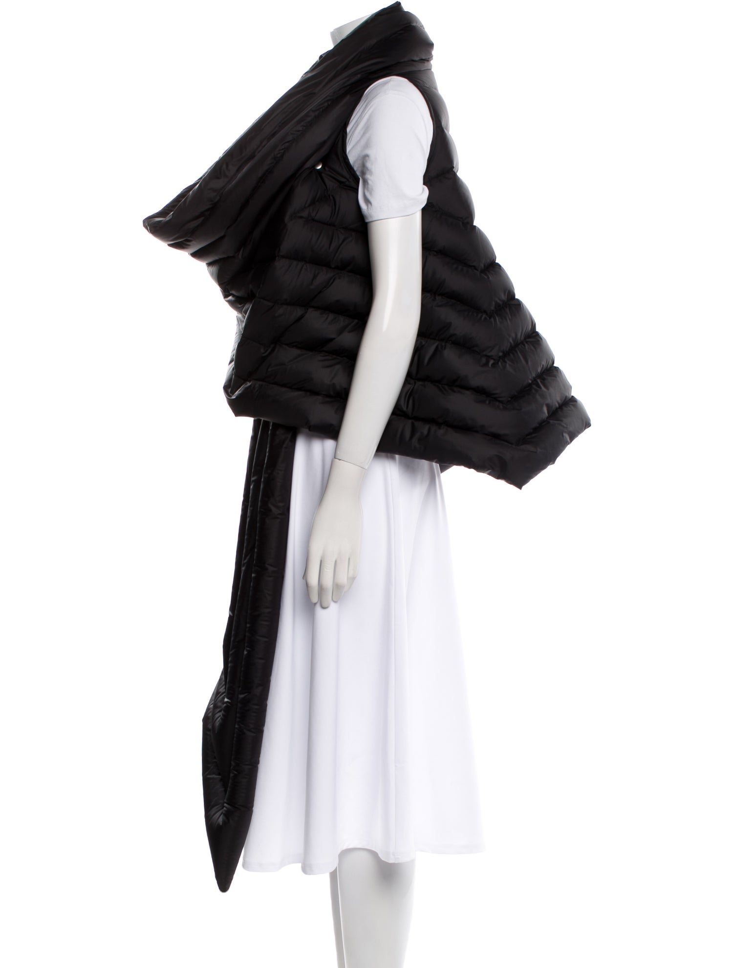 Rick Owens 2023 'Luxor' Gleam Down Jacket
