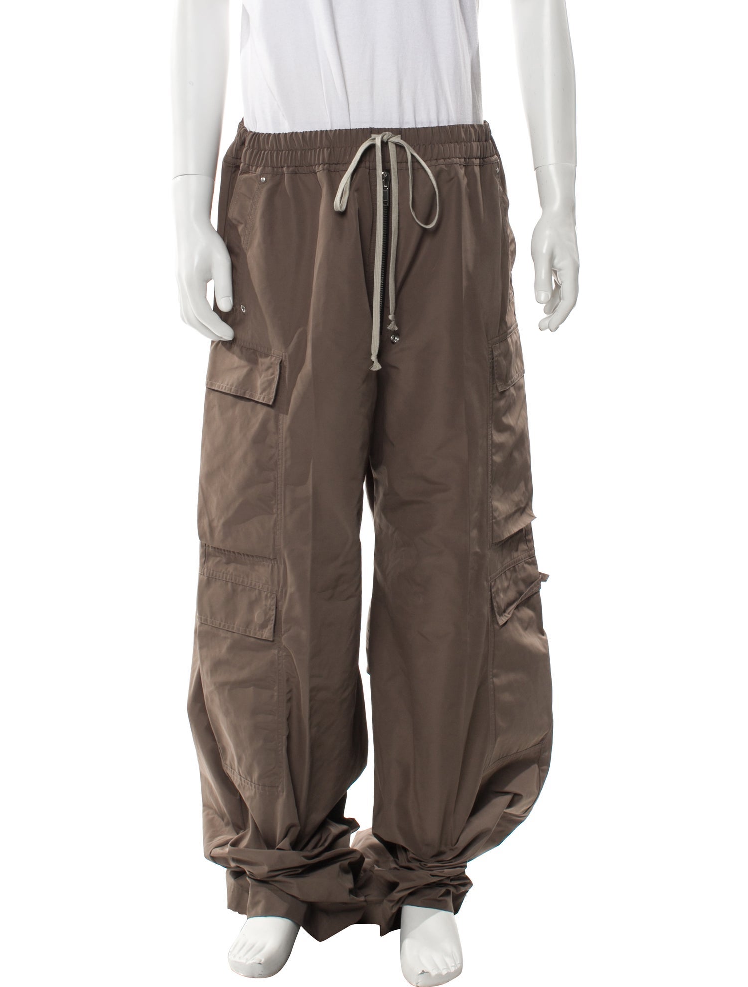 Rick Owens Graphic Print Cargo Pants w/ Tags
