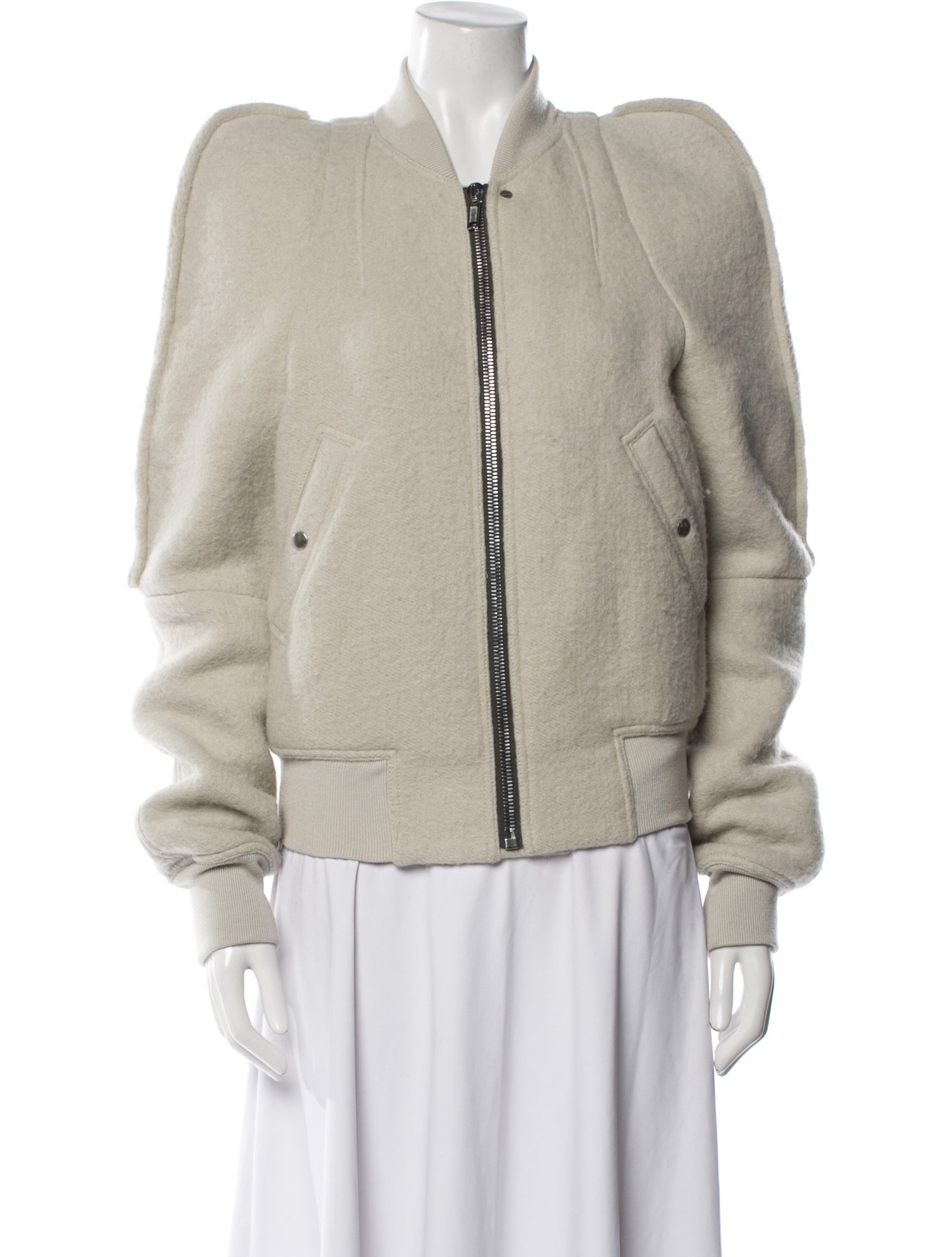 Rick Owens 2022 'Strobe' Zionic Bomber Jacket