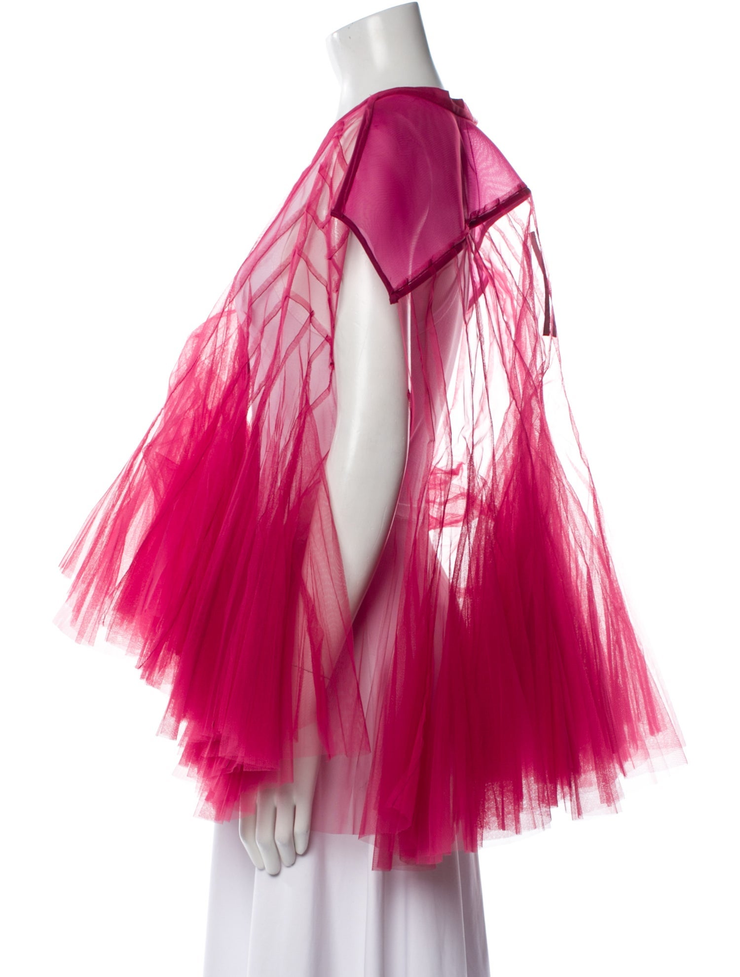 Rick Owens 2023 'EDFU' Micro Cyanea Blouse