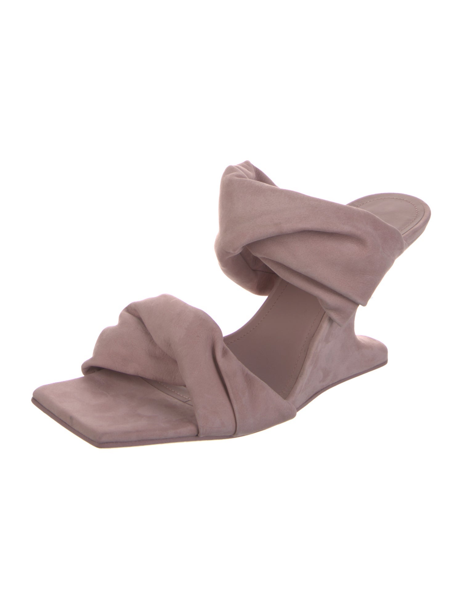 Rick Owens Suede Slides