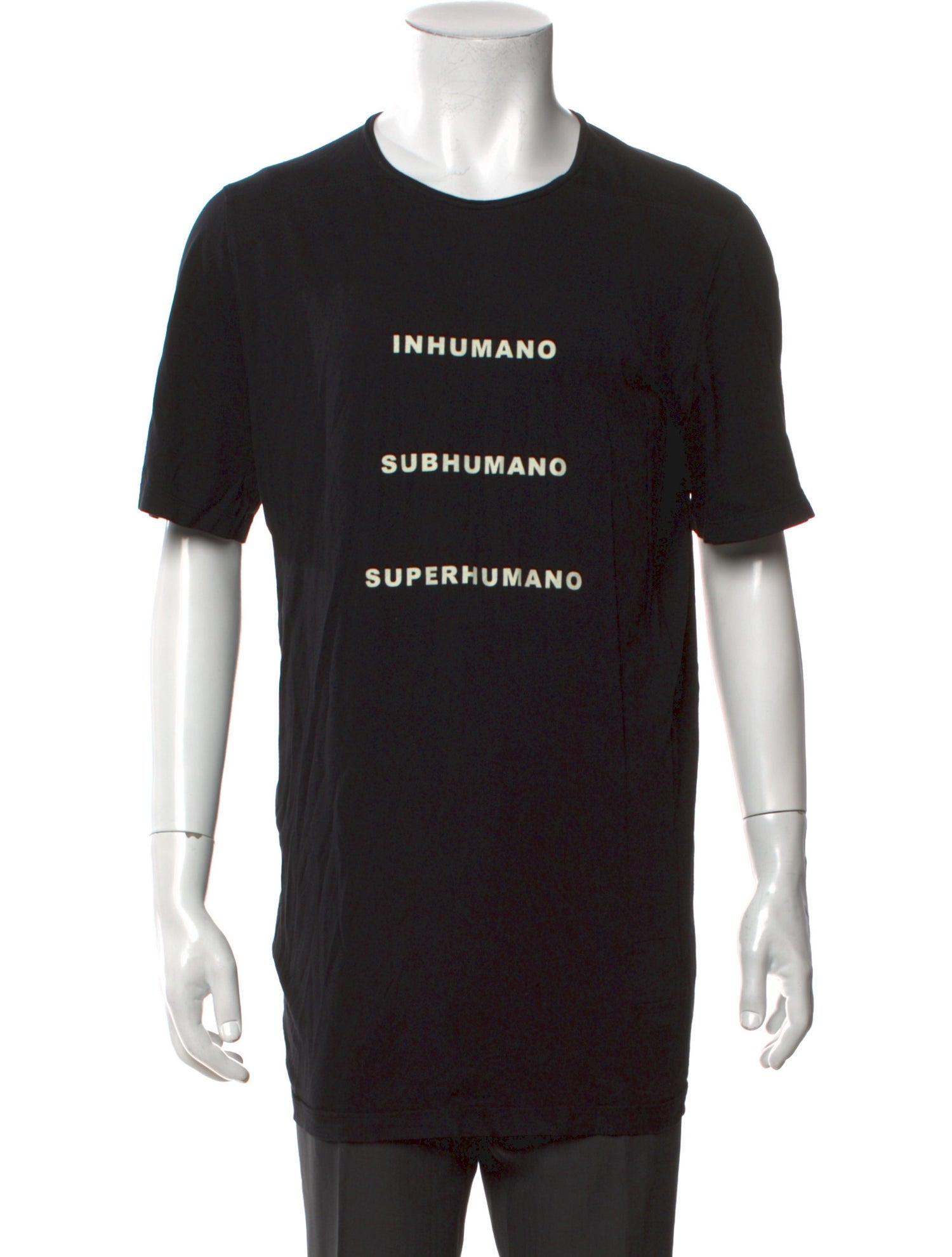 Rick Owens Graphic Print Crew Neck T-Shirt