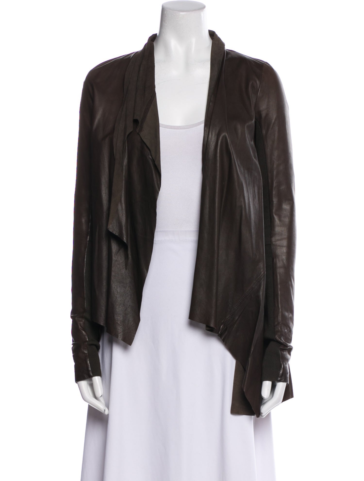 Rick Owens Lamb Leather Jacket