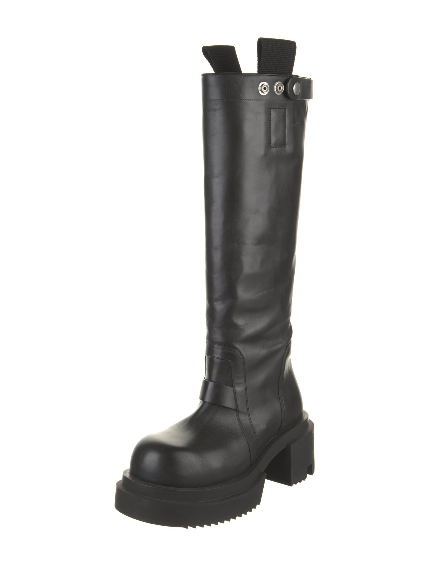 Rick Owens Leather Boots