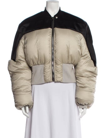 Rick Owens 2021 'Gethsemane' Girdered Bomber Down Jacket