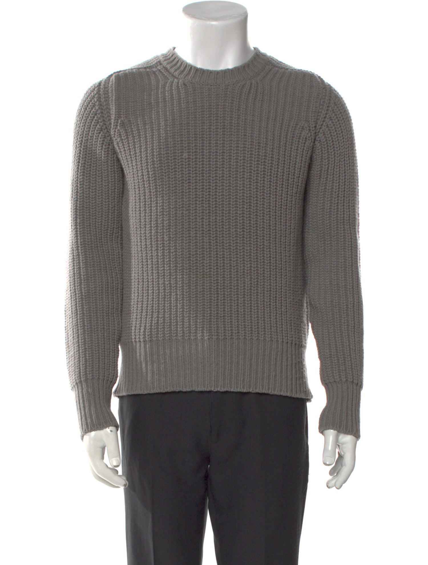 Rick Owens Virgin Wool Crew Neck Pullover