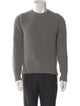 Rick Owens Virgin Wool Crew Neck Pullover