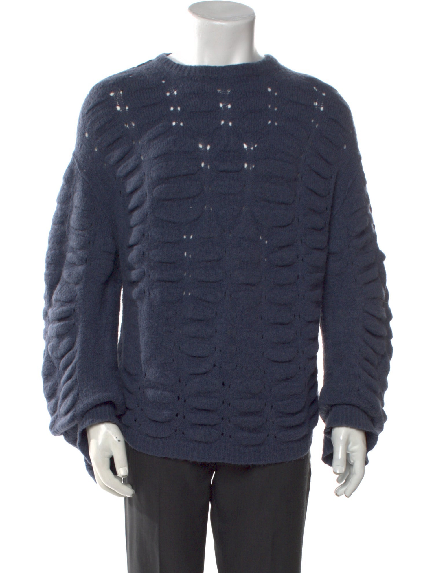 Rick Owens Turtleneck Long Sleeve Cardigan