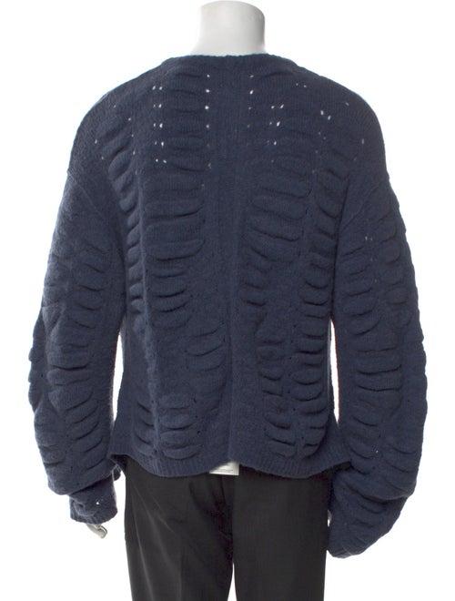 Rick Owens Turtleneck Long Sleeve Cardigan