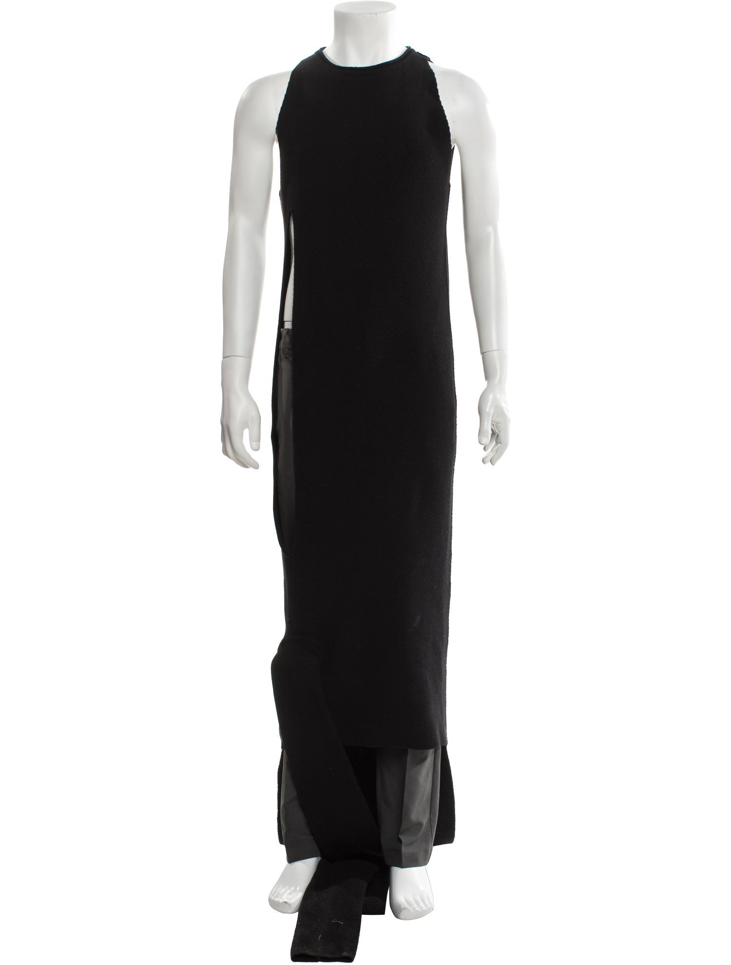 Rick Owens Cashmere Crew Neck Sweater Vest