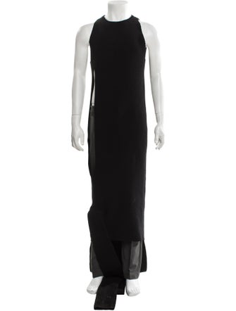 Rick Owens Cashmere Crew Neck Sweater Vest