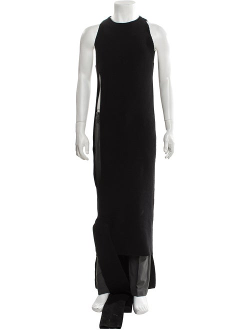 Rick Owens Cashmere Crew Neck Sweater Vest