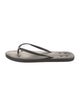 Rick Owens Rubber Flip Flops