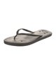 Rick Owens Rubber Flip Flops