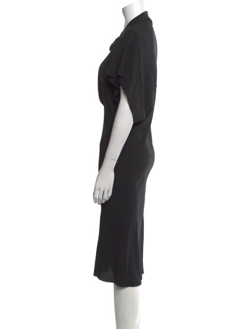 Rick Owens Cowl Neck Knee-Length Dress