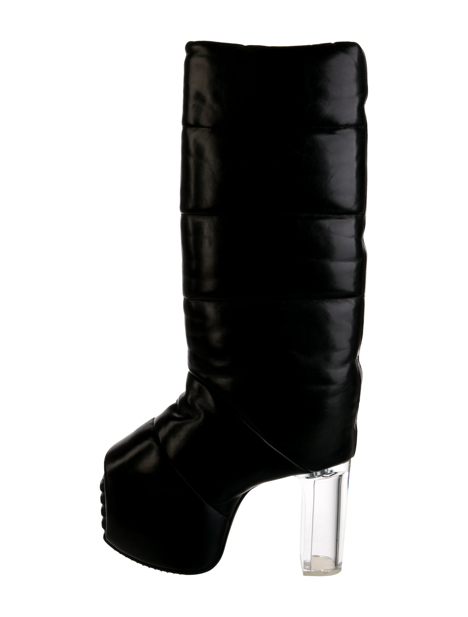 Rick Owens Leather Boots