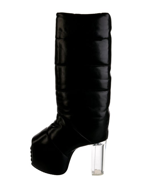 Rick Owens Leather Boots