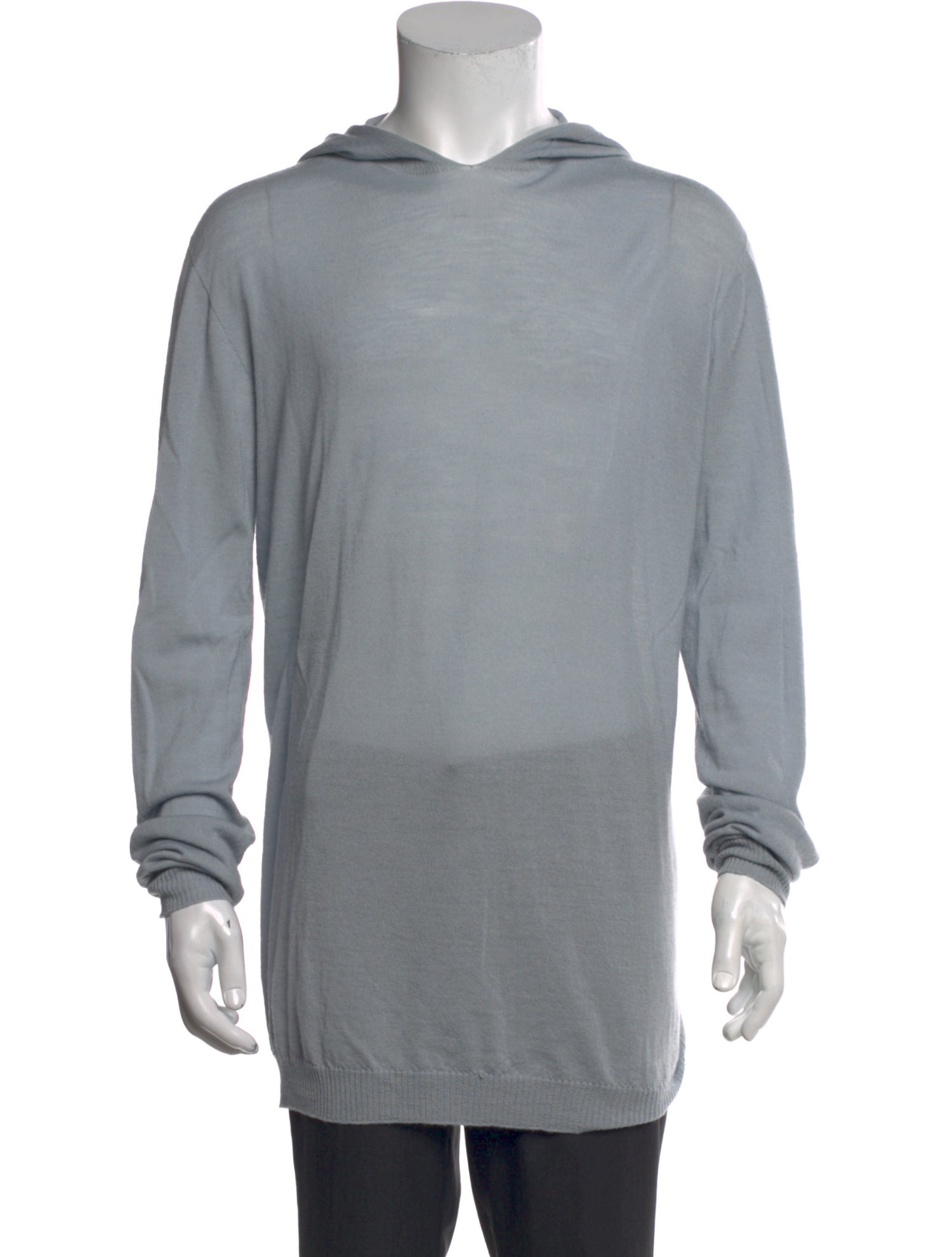 Rick Owens Crew Neck Long Sleeve Pullover