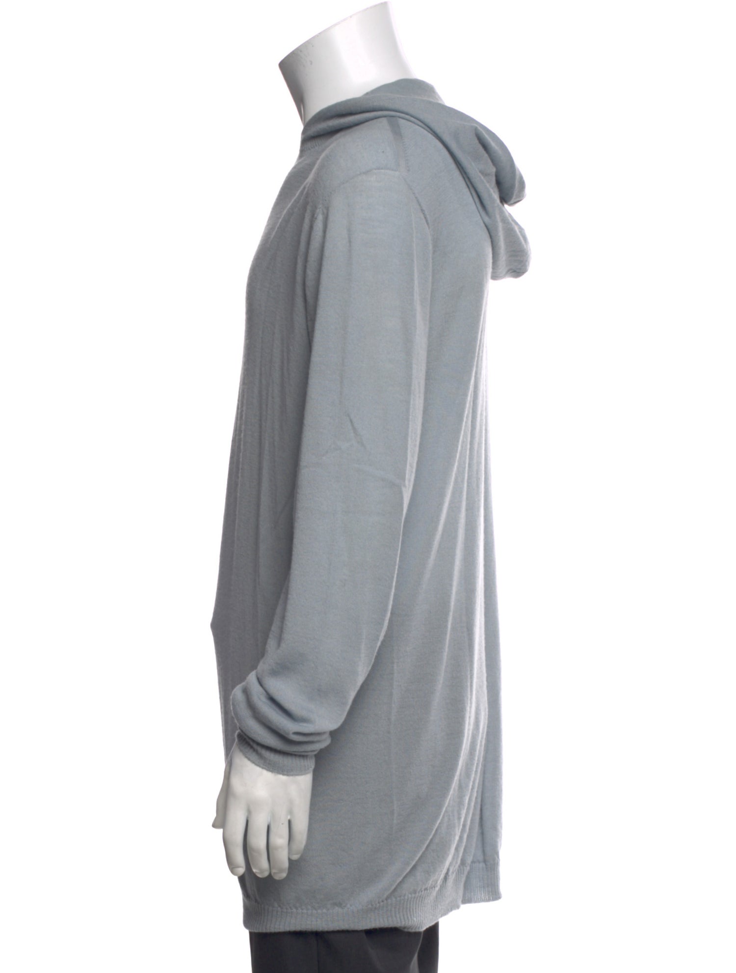 Rick Owens Crew Neck Long Sleeve Pullover